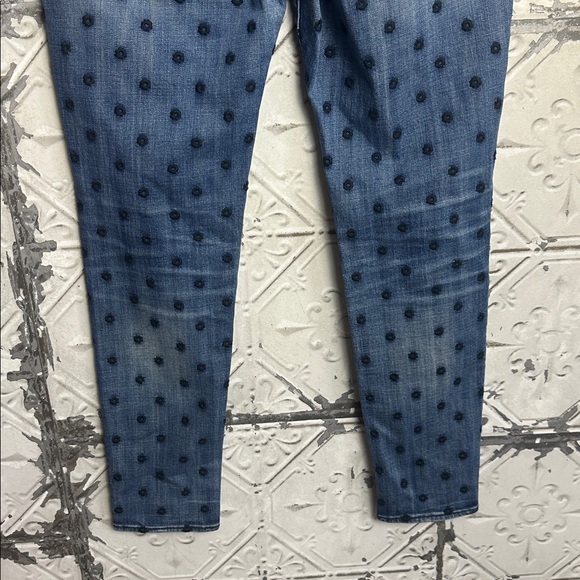 Driftwood Jackie skinny jeans with flower polka dot pattern - Picture 5 of 5